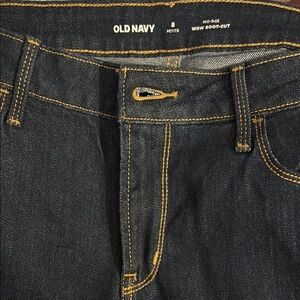 Old Navy Blue Bootcut Jeans with Classic Stitching